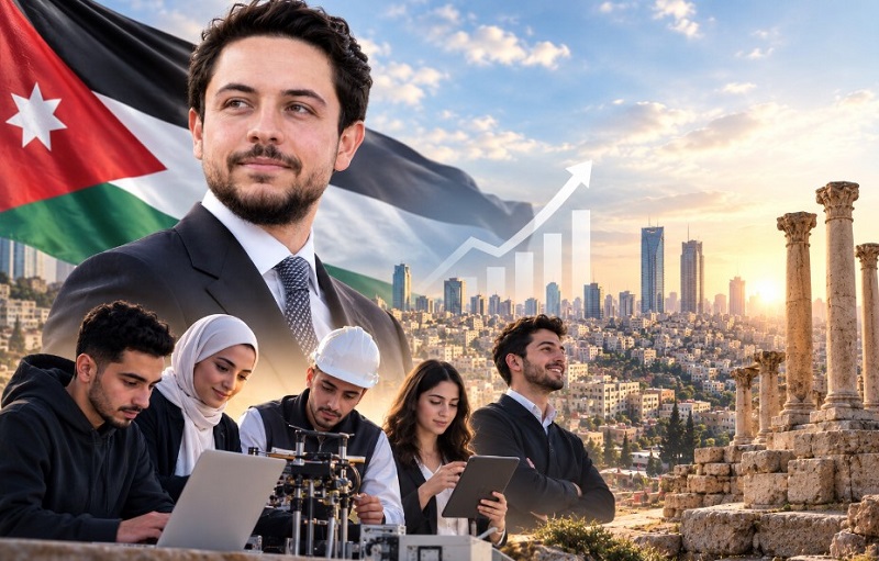 رأس المال البشري وصناعة القيمة: دور ولي العهد الأردني في تعزيز الإنتاجية والتحول الاقتصادي