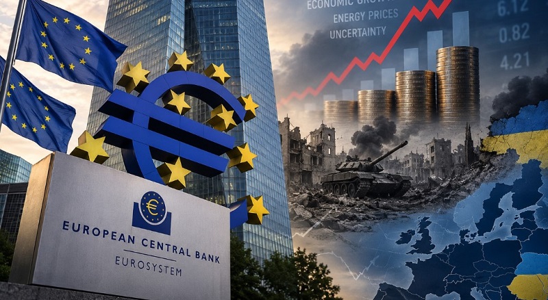 السياسة النقدية الأوروبية تحت ضغط الأزمات: بين مواجهة التضخم ومخاطر الركود